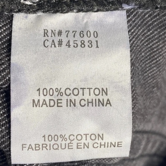 (A55) Free People x Sandrine Rose Destroyed Rain Straight Leg Jeans, Sz 28, NWT - Picture 11 of 12